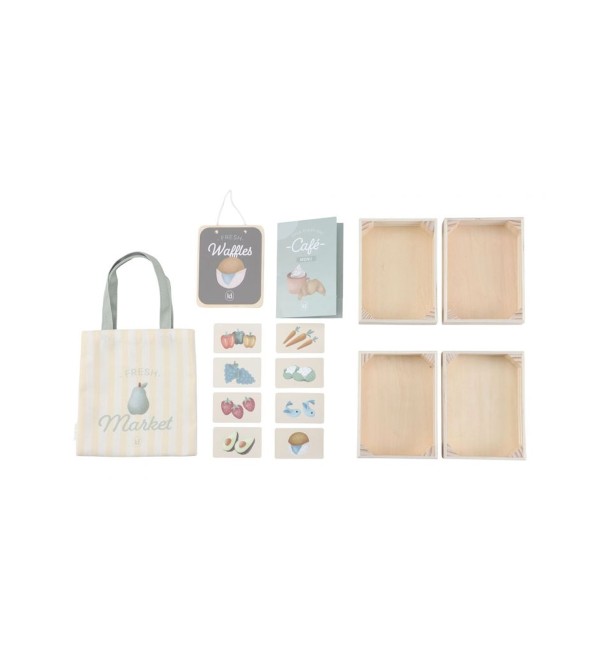 Stand de marché en bois Little Dutch