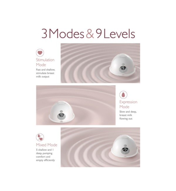 Tiralatte Indossabile M5 Momcozy Doppio Grey 