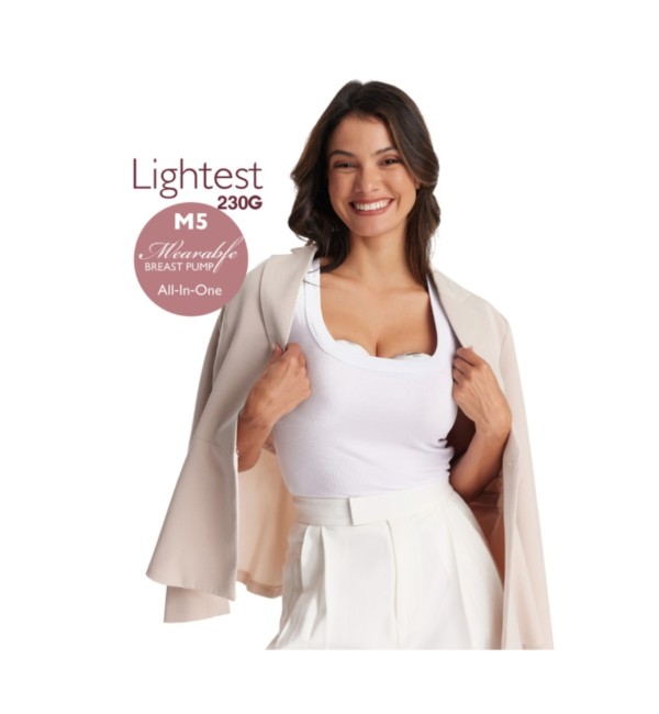 Tiralatte Indossabile M5 Momcozy Doppio Grey 