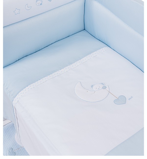 Picci Lila Microbed with Mattress and Duvet Set