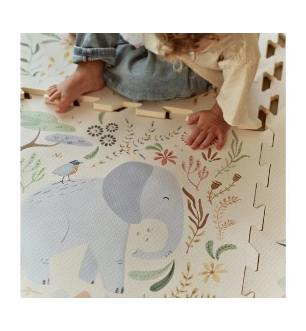 Tappeto da Gioco in Foam XL Safari Friends – Little Dutch