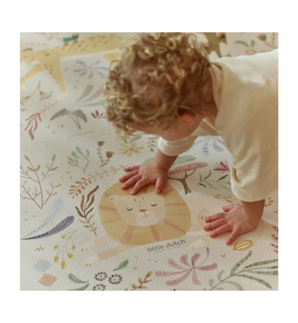 Tappeto da Gioco in Foam XL Safari Friends – Little Dutch