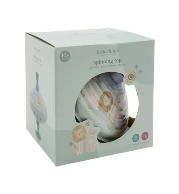 Trottola in Metallo con Suono – Little Dutch