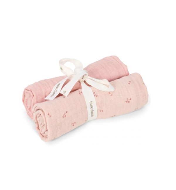 Set 2 Mussole 70x70 Cm - Little Dutch