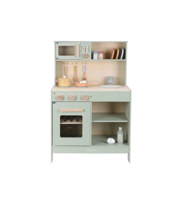 Cuisine en bois Mint Little Dutch