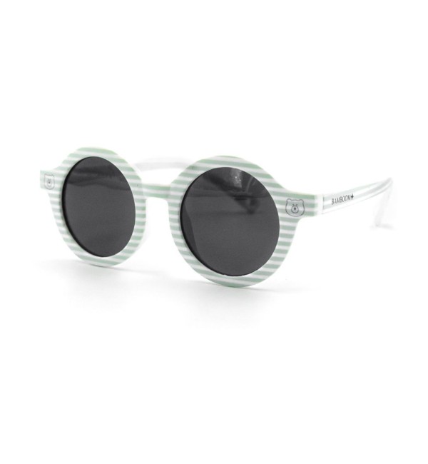 Blue stripes bear sunglasses with 400 UV protection - Bamboom