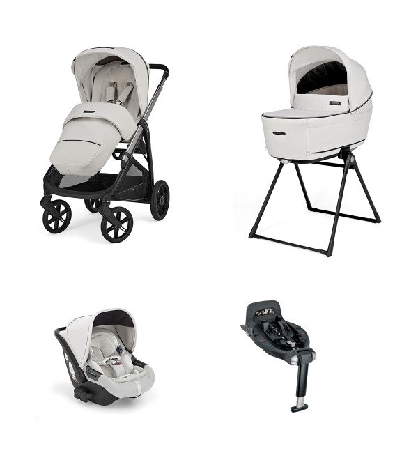 System Quattro Inglesina Aptica con Darwin Recline + Base Isofix 360°