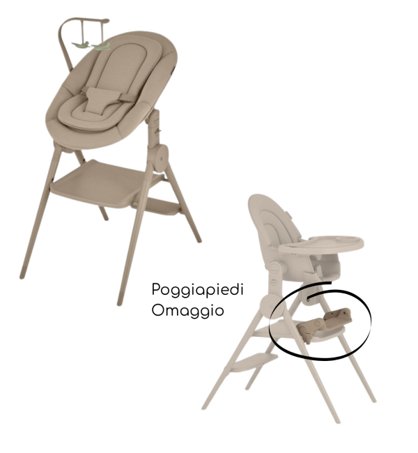 Promozione Seggiolone Ozy con Poggiapiedi in Omaggio 