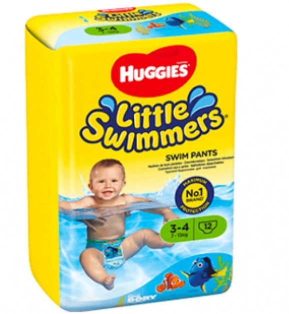 Couches Huggies Little Swimmers S 3-8Kg
