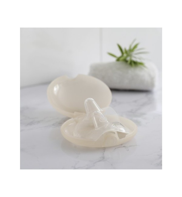 Silikon-Nippelschutz Suavinex - 2 STÜCK, Größe S