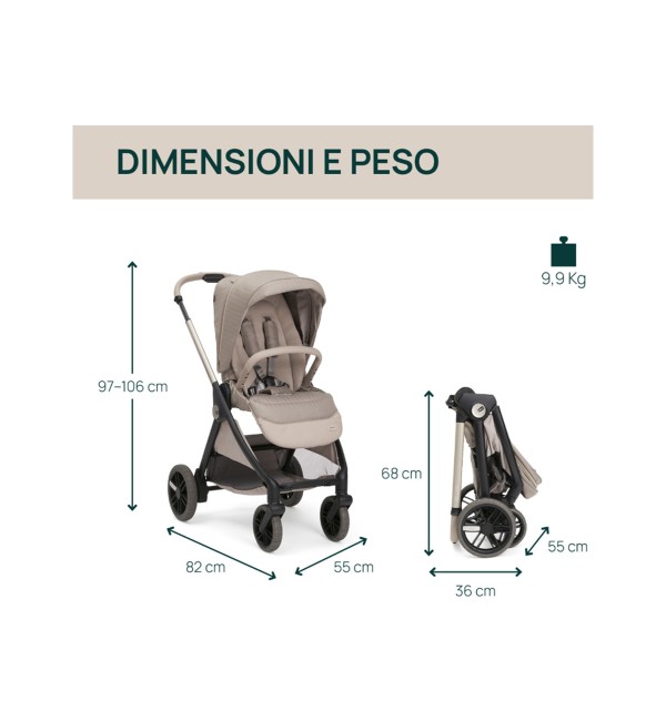 Passeggino Bellagio Como Lake - Chicco
