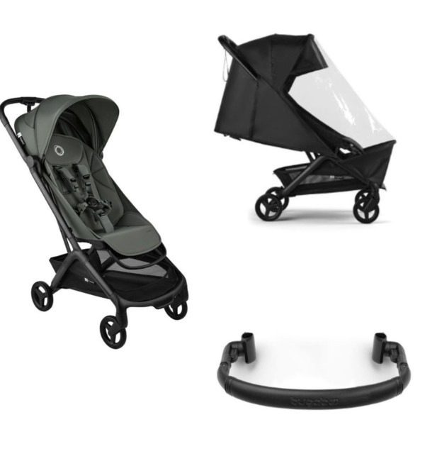 Bugaboo Butterfly 2 Leichter Buggy mit Schutzbügel und Regenschutz — Bugaboo