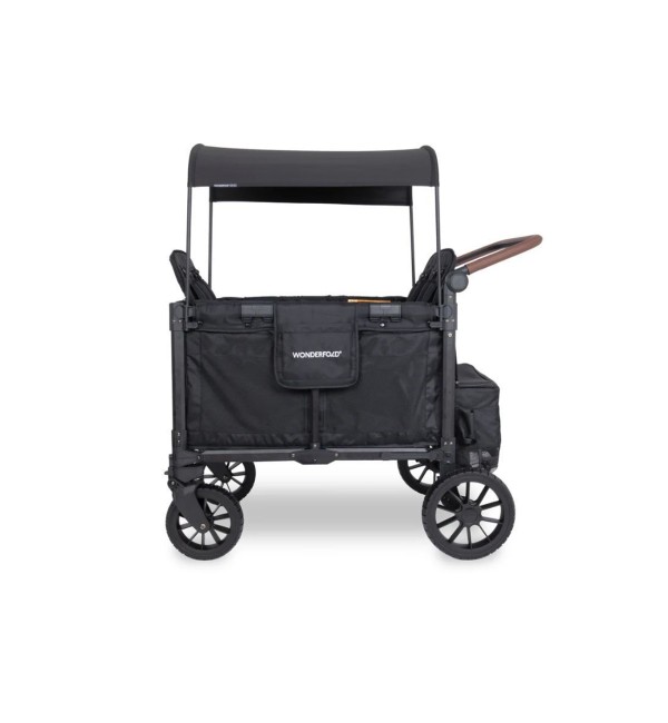 Passeggino Wagon 4 posti W4 Luxe Pro jet black Wonderfold
