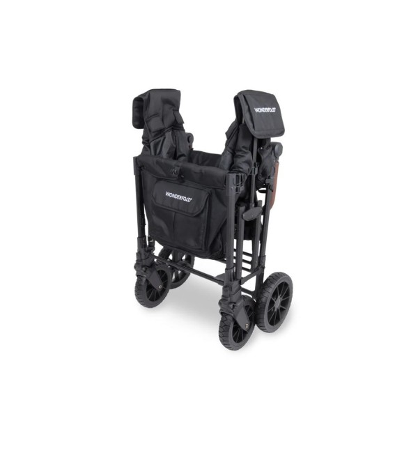 Passeggino Wagon 4 posti W4 Luxe Pro jet black Wonderfold