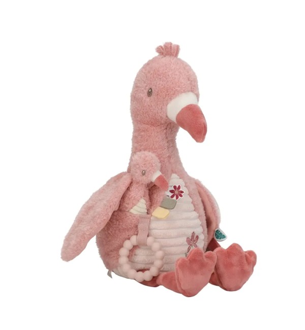 Peluche Fenicottero Multiattività - Little Dutch