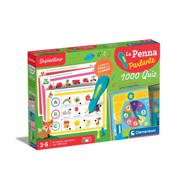 The Talking Pen Of The 1000 Quiz Clementoni