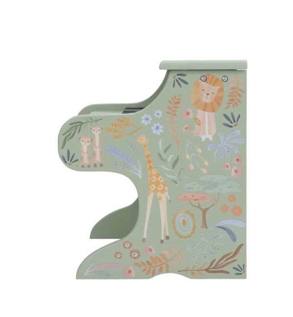 Pianoforte in legno Safari Friends - Little Dutch