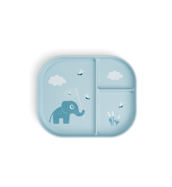 Done By Deer Plate With Compartments