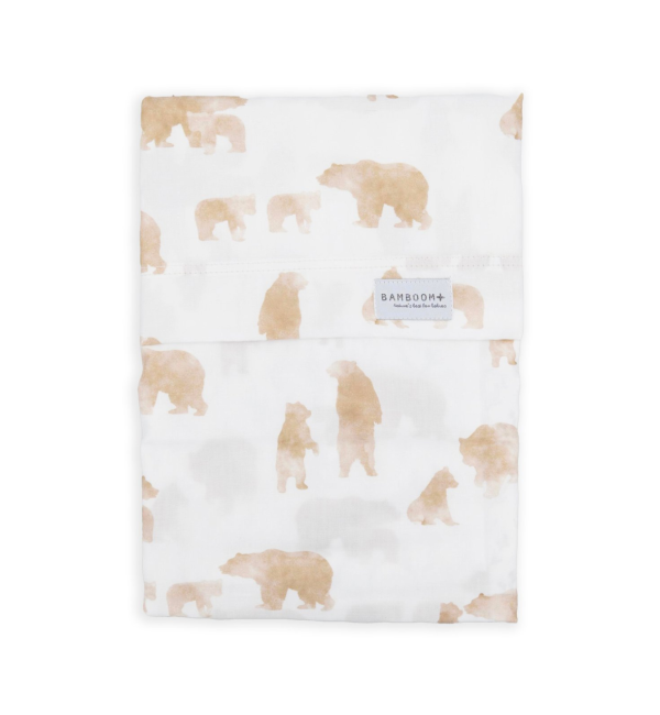 Bamboom sheets for 100x140 cm crib with pillowcase