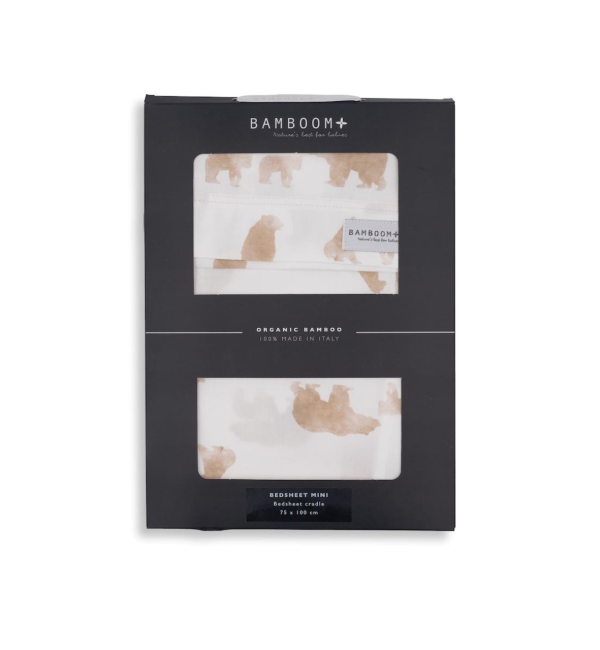 Bamboom sheets for 100x140 cm crib with pillowcase