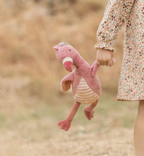 Flamingo-Puppe 35cm Little Dutch