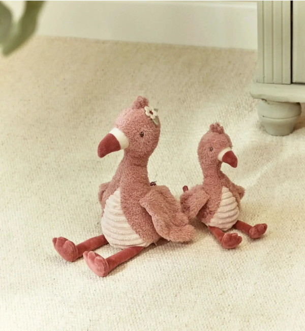 Flamingo-Puppe 35cm Little Dutch