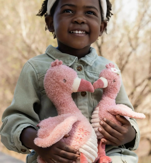 Flamingo-Puppe 35cm Little Dutch