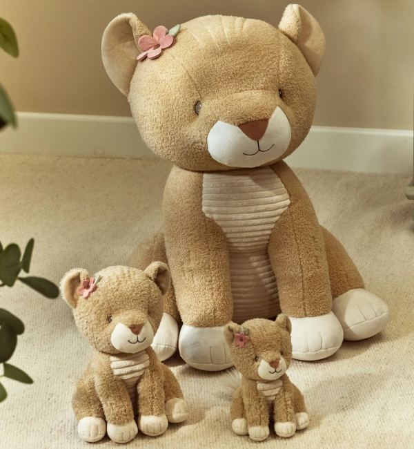 Pequeña marioneta leona holandesa — 25 cm