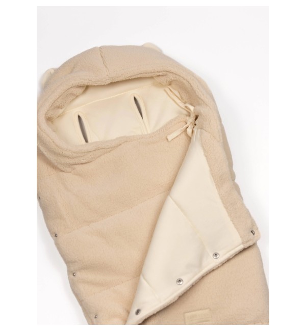 Sacco Invernale Igloo Teddy Newborn  Whisper Pink Bamboom