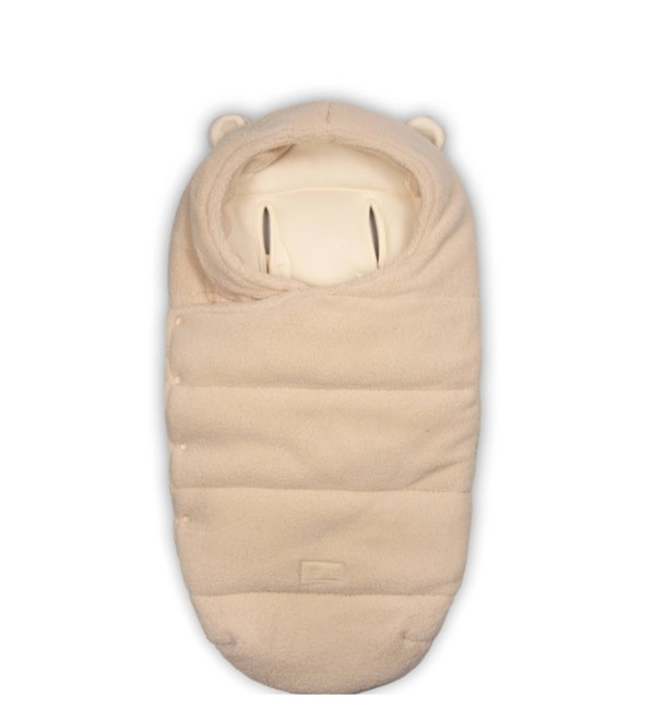 Sacco Invernale Igloo Teddy Newborn  Whisper Pink Bamboom