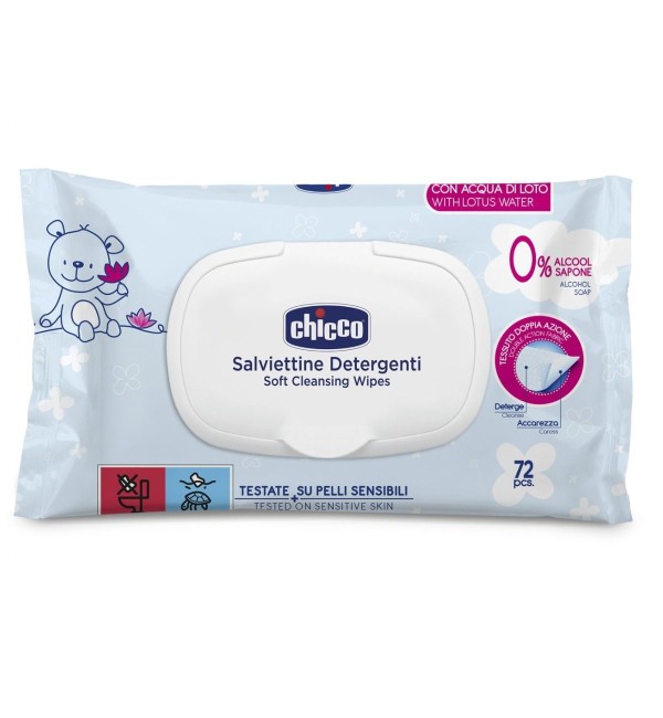 Salviettine detergenti 72pz  - Chicco