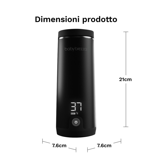 Calentador de biberones portátil superrápido Baby Brezza