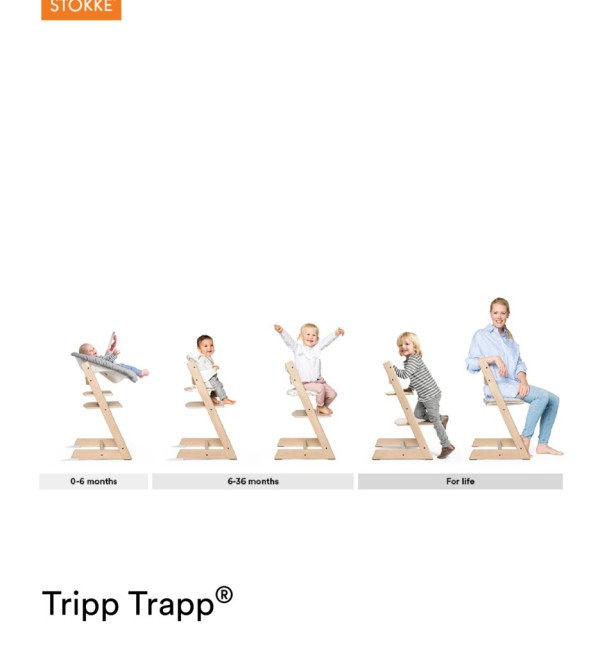 STOKKE® TRIPP TRAPP® Oak Chair