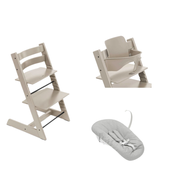 Bundle STOKKE ® TRIPP TRAPP ® Sedia + Baby Set + Newborn Set 