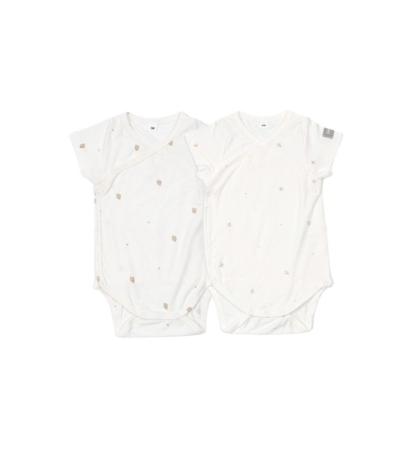 Squirrel Print Bamboom 2-teiliges Kurzarm-Körperpaket