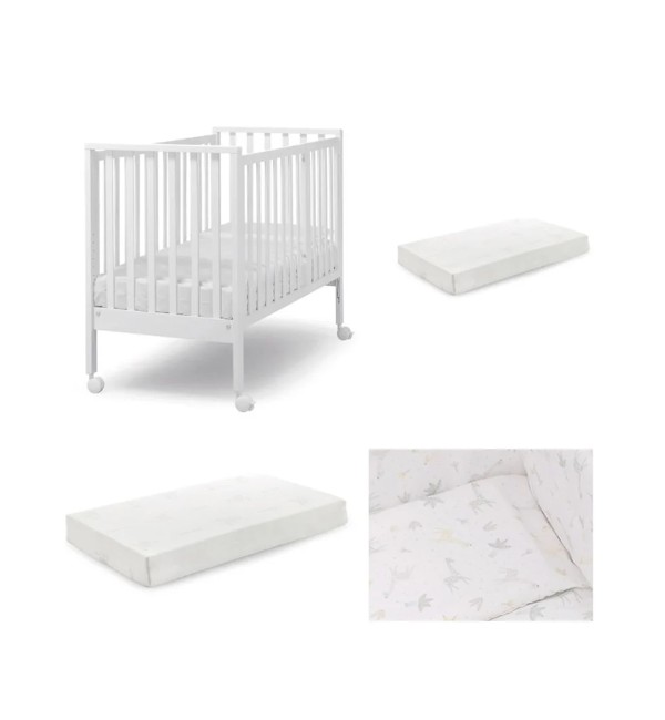 Full Evolution Lettino + 2 Materassi + Set Piumone - Erbesi