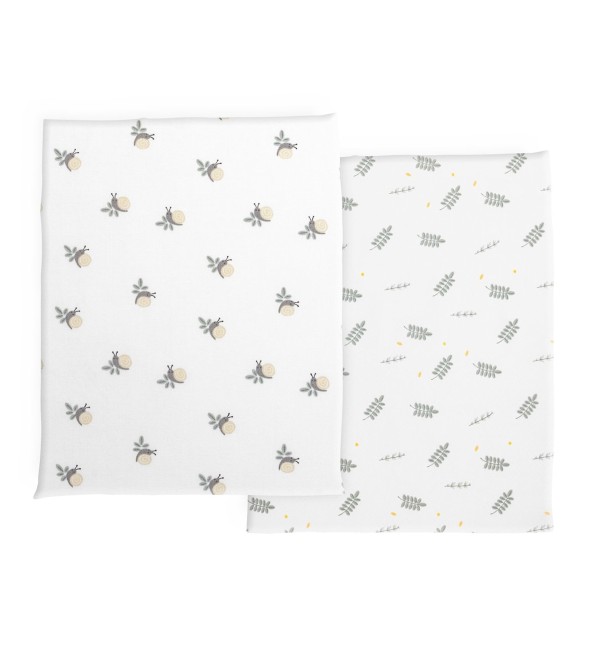 Eckbettlaken-Set aus Bambus für Next2Me Forever, 2-teilig Chicco