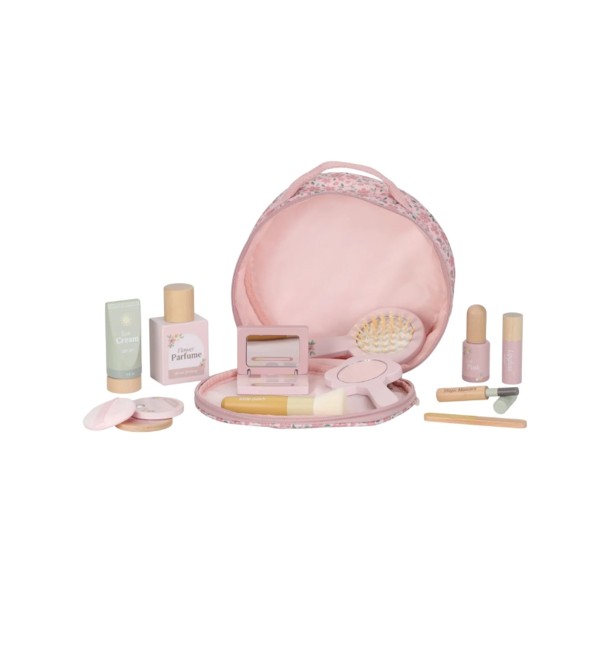Beauty Case Make Up Set in Legno - Little Dutch