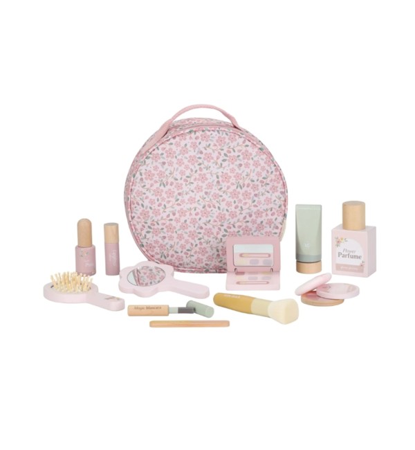 Beauty Case Make Up Set in Legno - Little Dutch