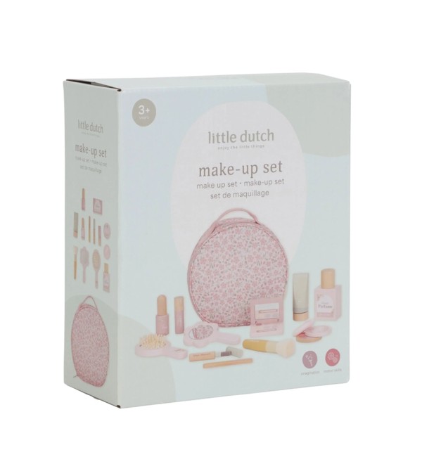 Beauty Case Make Up Set in Legno - Little Dutch