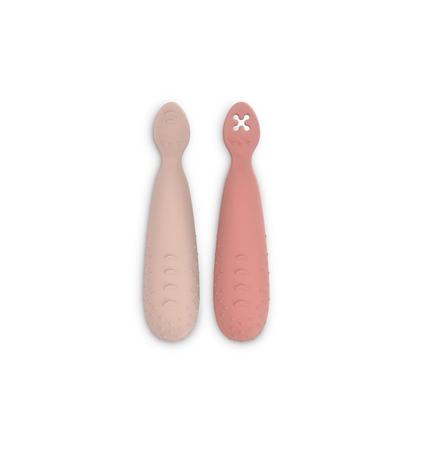  Set Pre-cucchiai Svezzamento in Silicone 2 pz Suavinex