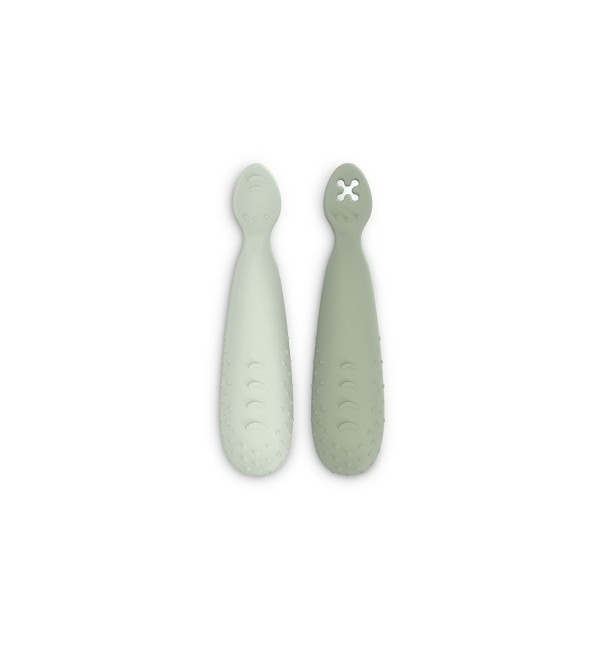 Silicone Weaning Pre-spoon Set 2 pcs Suavinex