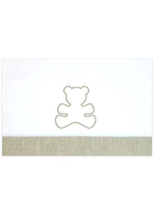 Set 3 Pcs Bed Sheet Fior Di Coccole Cradle Teddy Bear Customizable