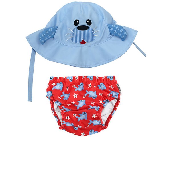 Set Baby Costumino Contenitivo + Cappellino Foca Zoocchini
