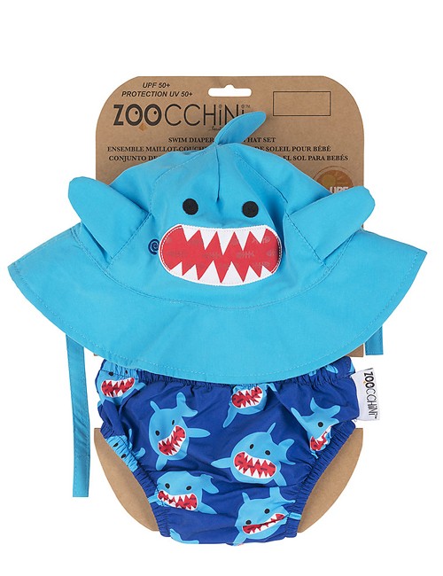 Containing Costume Set + Zoocchini Hat Shark