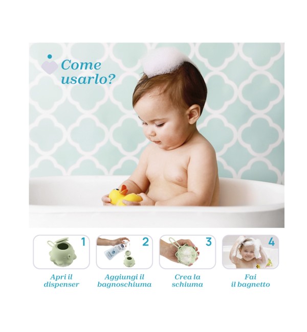 Spazzola Corpo Con Dispenser Integrato - Chicco