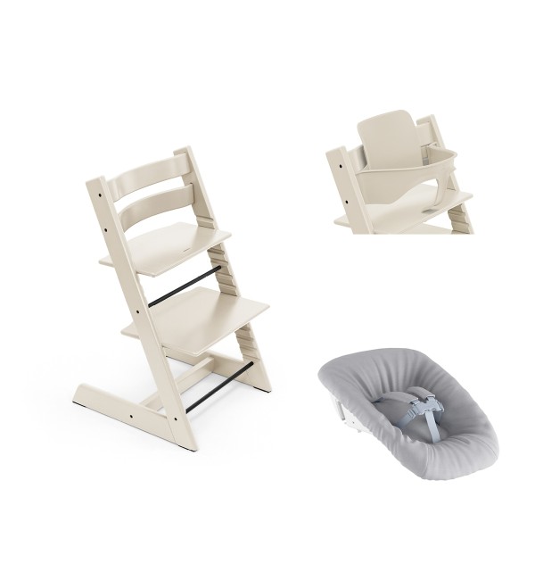 Bundle STOKKE ® TRIPP TRAPP ® Sedia + Baby Set + Newborn Set 