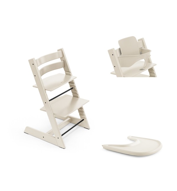 Bundle STOKKE ® TRIPP TRAPP ® Sedia + Baby Set + Vassoio 