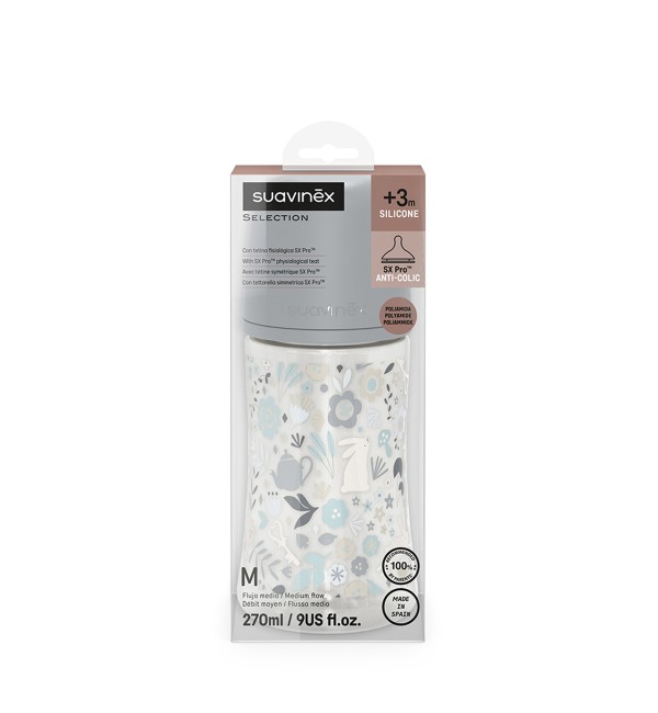 Biberon In Silicone 270 ml Suavinex Wonderland 