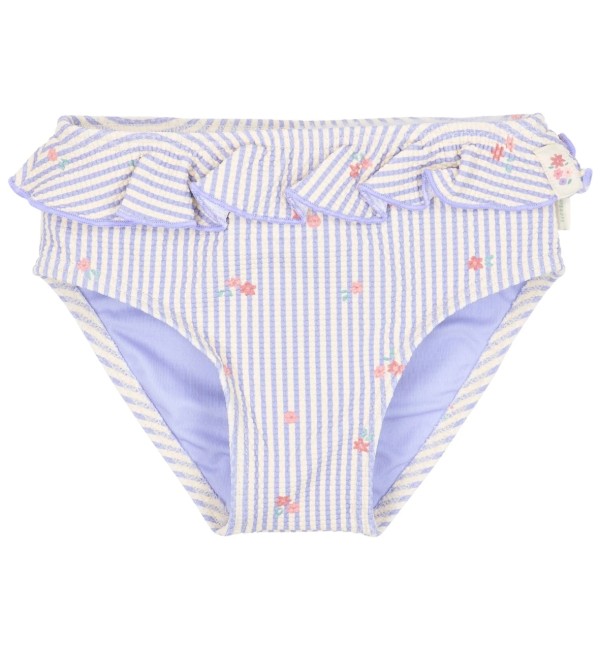 Lilafarbenes Badehöschen mit Traumstreifen - Little Dutch